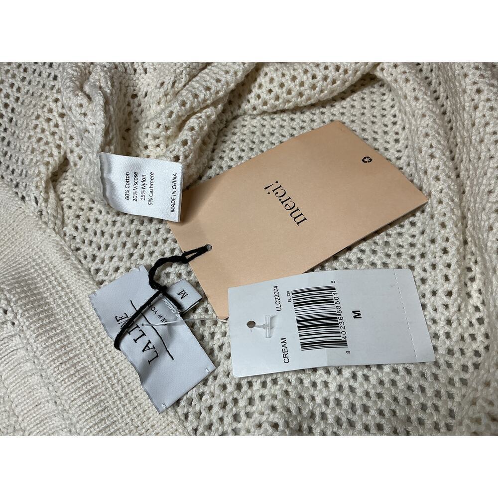 La Ligne‎ Cream Knit Jacket - Picture 4 of 4